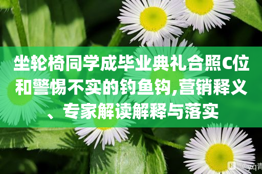 坐輪椅同學成畢業典禮合照C位和警惕不實的釣魚鉤,營銷釋義、專家解讀解釋與落實