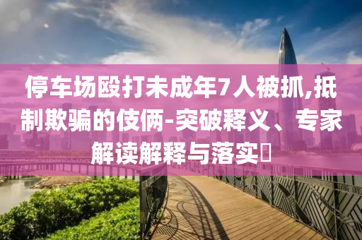 停車場毆打未成年7人被抓,抵制欺騙的伎倆-突破釋義、專家解讀解釋與落實?