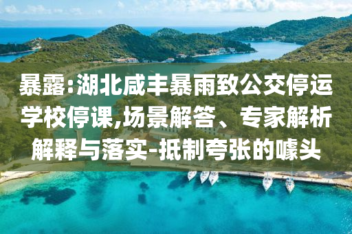 暴露:湖北咸豐暴雨致公交停運學校停課,場景解答、專家解析解釋與落實-抵制夸張的噱頭
