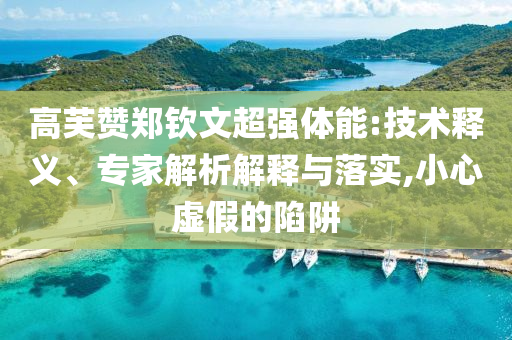 高芙贊鄭欽文超強體能:技術釋義、專家解析解釋與落實,小心虛假的陷阱