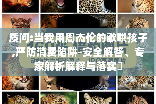 質(zhì)問:當(dāng)我用周杰倫的歌哄孩子,嚴(yán)防消費(fèi)陷阱-安全解答、專家解析解釋與落實(shí)?