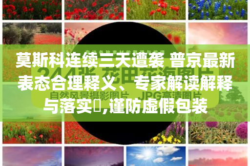 莫斯科連續三天遭襲 普京最新表態合理釋義、專家解讀解釋與落實?,謹防虛假包裝