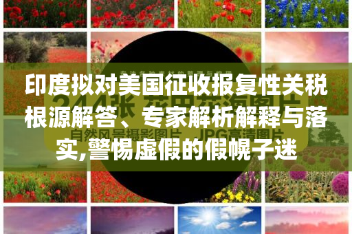 印度擬對美國征收報復(fù)性關(guān)稅根源解答、專家解析解釋與落實,警惕虛假的假幌子迷