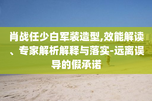 肖戰任少白軍裝造型,效能解讀、專家解析解釋與落實-遠離誤導的假承諾