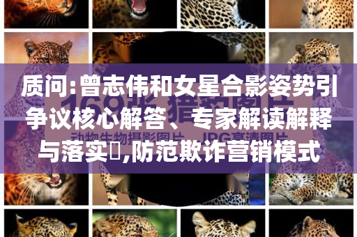 質問:曾志偉和女星合影姿勢引爭議核心解答、專家解讀解釋與落實?,防范欺詐營銷模式